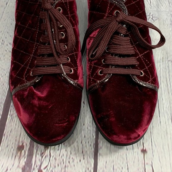 Aquatalia Glenda Wine Burgundy Quilted Weatherproo - Picture 5 of 8